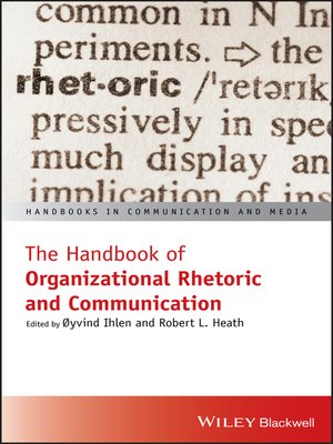 cover image of The Handbook of Organizational Rhetoric and Communication
